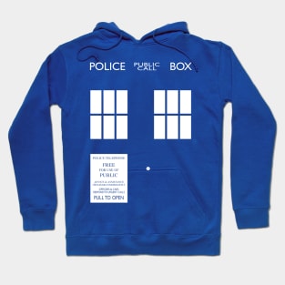 Dr Who TARDIS Hoodie